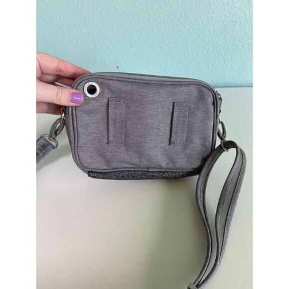 Baggallini Grey Adjustable Crossbody Bag Purse‎ - Picture 3 of 10